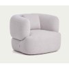 martina boucle stone kreslo