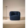 martina boucle navy kreslo