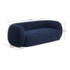 martina boucle navy 3 pohovka