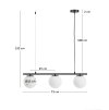 brisia black 3 visiaca lampa