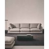 gala micro boucle grey 4 pohovka