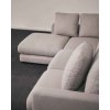 gala micro boucle grey left pohovka