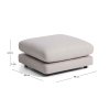 gala micro boucle grey taburet