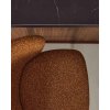 ciselia chenille black barova stolicka