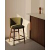 ciselia chenille walnut barova stolicka