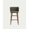 ciselia chenille walnut barova stolicka