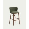 ciselia chenille walnut barova stolicka