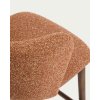 ciselia chenille walnut barova stolicka