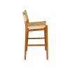 dutchbone cecile walnut pultova stolicka