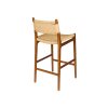 dutchbone cecile walnut pultova stolicka