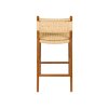 dutchbone cecile walnut pultova stolicka