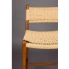 dutchbone cecile walnut pultova stolicka