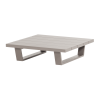 500042 Z 01 VS WO Bear tuin salontafel vierkant aluminium zand FA