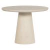 377718 N 01 VS WO Kevon tuintafel rond vezelverstekte beton naturel O100cm F1