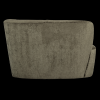 377879 G 04 VS KW Stone bankje links warm groen B1
