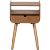 374156 N 03 VS FA Nils nachtkastje bijzettafel hout naturel