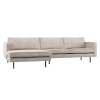 800905 E 01 VS WP Rodeo chaise longue bank links ribstof ecru F1