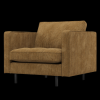 800888 H 01 VS WP Rodeo classic fauteuil ribstof honinggeel F1