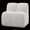 377519 CM 01 VS WP Mojo eetbankje 84cm met rugleuning boucle ecru melange F1