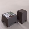 377596 B 377595 B 01 SF ES Zina bijzettafel cement bruin