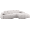 377465 CM 01 VS WP Mojo chaise longue bank rechts boucle ecru melange F1