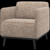 378670 LM 01 VS Statement fauteuil met arm lichtbruin melange F1