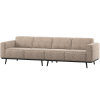 378657 LM 01 VS Statement 4 zits bank 280cm lichtbruin melange F1