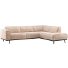 378655 VN 01 VS Statement hoekbank rechts chenille velvet naturel F1