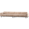 378656 VN 01 VS Statement XL 4 zits bank 372cm chenille velvet naturel F1