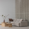 377661 N 377663 N 377662 N 377666 TP 3776665 TP 01 SF ES Novi naturel melange Tablo salontafel transparant vierkant