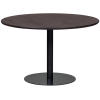 TB RO VL24 1190 373260 01 VS FA Tafelblad rond vingerlas O120cm mystic brown Tablo ronde poot