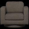 400543 A 02 VS VT Lazy draaifauteuil boucle antraciet F1