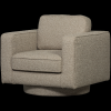 400543 Z 01 VS VT Lazy draaifauteuil boucle zand FA