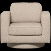 400543 N 02 VS VT Lazy draaifauteuil boucle naturel F1