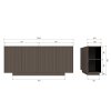 377733 TB 50 BT Nova dressoir 200cm