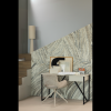 377562 Z 377538 D 01 SF ES New Julius bureau grenen dust Eliva bureau stoel structure velvet zand sv2