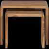 377587 B 01 VS ES Jasmijn bijzettafel recycled teak naturel set van 2 F1