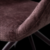 377562 P 01 VS FA Eliva eetkamerstoel structure velvet paars C1