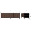 377561 B 50 BT Bono gravure tv meubel