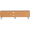 377551 N 04 VS ES Tours tv meubel 180cm melamine mdf naturel B1