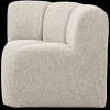 377533 EM 02 VS WE Mojo eetbankje hoek met rugleuning boucle beige melange F1