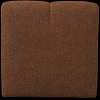 377519 RM 05 VS WE Mojo eetbankje 84cm met rugleuning boucle roestbruin melange B1