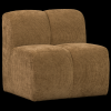 377519 H 05 VS WE Mojo eetbankje 84cm rugleuning ribstof honinggeel F2
