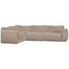 377528 SA 01 VS WE Baggy hoekbank links 3D chenille zand FA PS