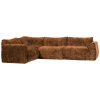 377528 MB 01 VS WE Baggy hoekbank links 3D chenille middenbruin FA
