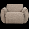 377526 BM 02 VS WE Baggy draaifauteuil geweven stof bruin melange F1