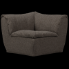 377523 WM 01 VS WE Baggy hoekelement geweven stof warmgrijs melange FA