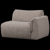 377522 BM 01 VS WE Baggy 1 zits met arm rechts geweven stof bruin melange FA