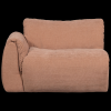 377521 OP 08 VS WE Baggy 1 zits met arm links geweven chenille oudroze F1