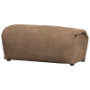377524 BR 01 VS WE Baggy hocker geweven chenille bruin FA PS